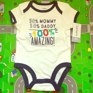 Carter’s 50/50 Onesie